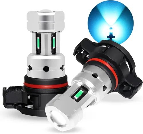 Vista 8 de PHINLION PSX24W 2504 - Bombillas LED amarillas antiniebla de 3800 lúmenes súper brillantes CSP 12276, reemplazo para lámparas antiniebla de coche