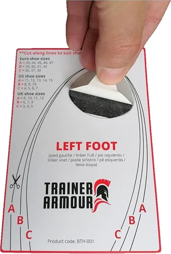 Vista 5 de Big Toe Hole Preventer, self-Adhesive Patches with a Clever applicator - Shoe Toe Hole Area Repair Patch