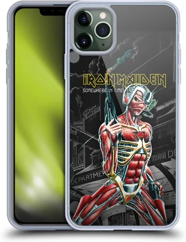 Vista 48 de Head Case Designs Funda de gel suave con licencia oficial de Iron Maiden Brave New World, compatible con Apple iPhone 7 Plus/iPhone 8 Plus Nuevo