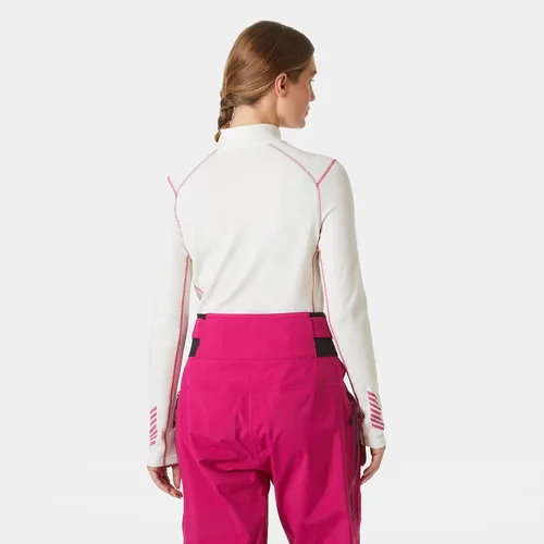 Vista 4 de Helly-Hansen LIFA Merino - Camisa de capa base con cremallera de 12 para mujer