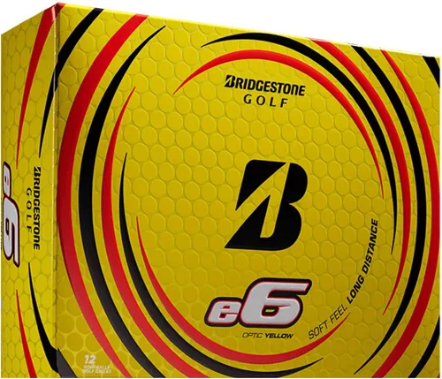 Vista 2 de BRIDGESTONE 2021 e6 - Pelotas de golf (una docena), color blanco