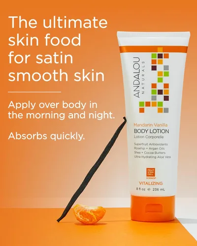 Vista 4 de Andalou Naturals loción corporal relajante