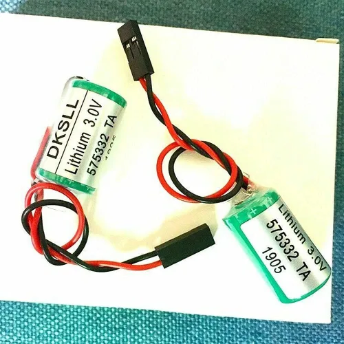Vista 4 de BALOLO Paquete de 15 baterías de litio 575332TA 3V 950mAh PLC para Siemens 810D no recargable