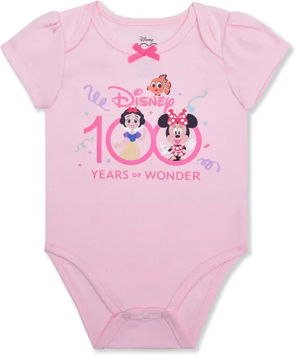 Vista 4 de Disney Paquete de 3 mamelucos para niñas recién nacidos y bebés