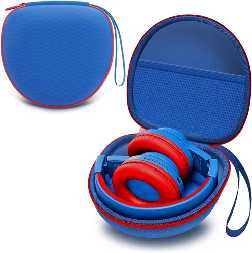 Vista 14 de Funda para auriculares plegables para niños, color negro (solo funda)