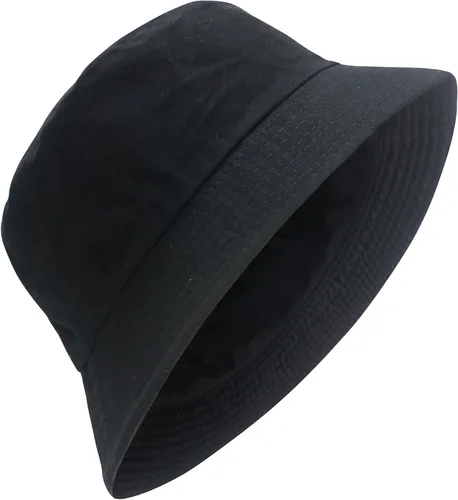 Vista 43 de PFFY Bucket Hat for Women Men Cotton Summer Sun Beach Fishing Cap