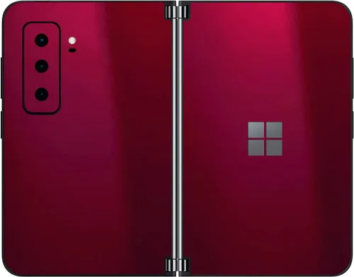 Vista 69 de SopiGuard Skin para Microsoft Surface Duo 2 2ª generación de borde a borde de paneles delanteros y traseros de vinilo (piedra de ladrillo)