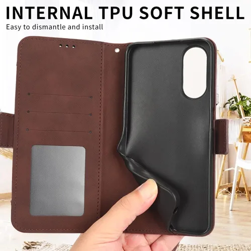 Vista 8 de Funda compatible con Nothing Phone 1, compatible con Nothing Phone 1 [Ranura doble para tarjetas] [Soporte abatible] [Funda para teléfono]