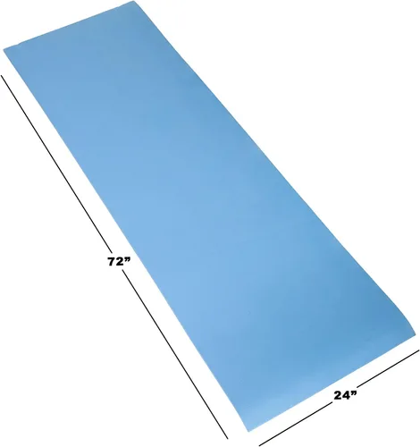 Vista 4 de Wakeman - Tapete de yoga grueso – Tapete de entrenamiento de doble cara de 1/2 pulgada – 72 x 24 pulgadas para gimnasio en casa, fitness o pilates