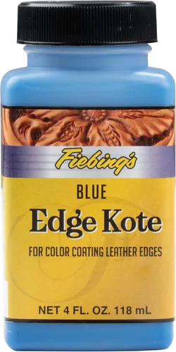 Vista 3 de Fiebing's Edge Kote 4 Fl Oz - Azul - para Colorear Bordes de Cuero en Bolsos, Carteras, Zapatos, Fundas, etc
