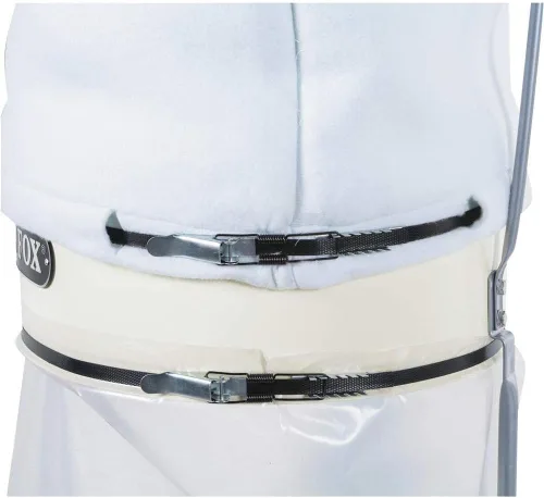 Vista 5 de Shop Fox W1685-1-1/2 HP Colector de polvo, blanco