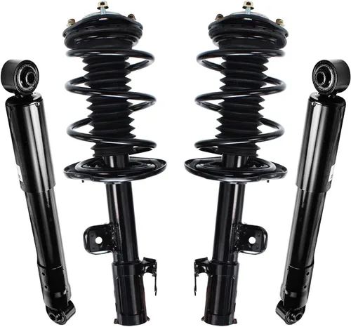 Vista 11 de Detroit Axle - Puntales y Amortiguadores para Chevy Traverse Buick Enclave GMC Acadia Saturn Outlook 2007-2012, 2 puntales delanteros con resorte