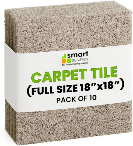 Vista 16 de Smart Squares Easy Street Premium Baldosas de Alfombra Hechas en los Estados Unidos 18x18 Pulgadas, Suavemente Acolchadas, Apariencia Sin Costuras