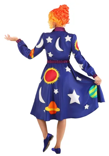 Vista 2 de Disfraz de Mujer Deluxe Ms. Frizzle Multicolor