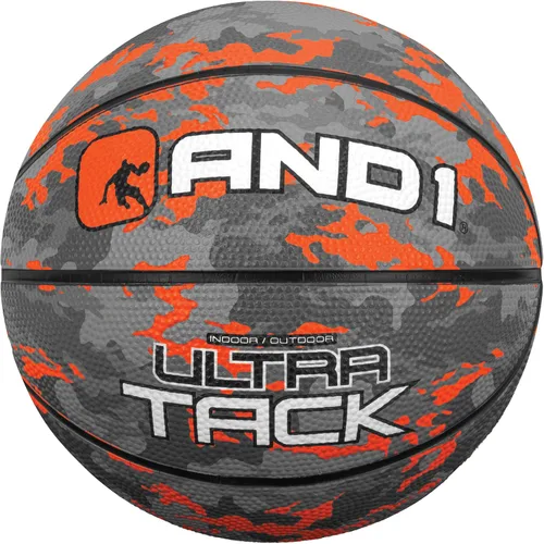Vista 3 de Paquete de 3 juegos de mini baloncesto AND1 para niños (desinflada con bomba incluida): - Tamaño 3, balones de baloncesto premium para jóvenes de 7