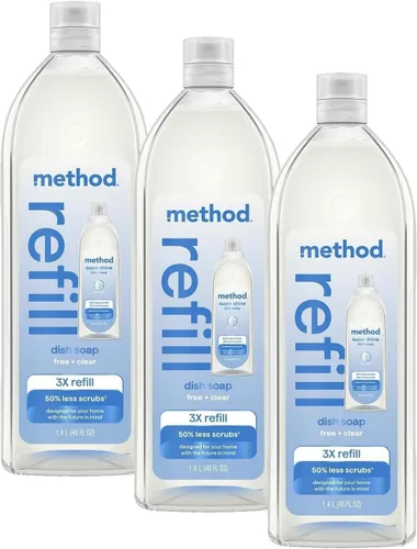 Vista 18 de method Super Shine - Jabón líquido para platos, aroma Dewy Daze, 16 onzas