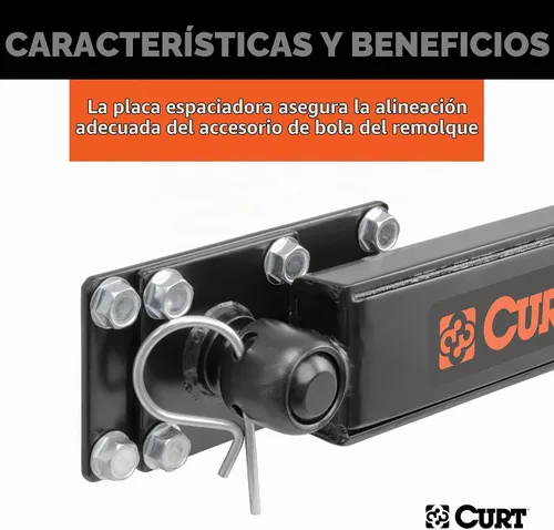 Vista 10 de CURT 17063 MV kit de remolque con barra redonda de distribución de peso 1,000-1,400 lb Tongue Weight, Lubrication Zerk, Forged Spring Bars, 2