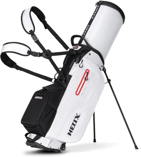 Vista 9 de HELIX Bolsa de soporte de golf retráctil con ruedas Negro