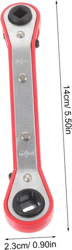 Vista 2 de Herramientas de refrigeración Llave de servicio Llave de trinquete de válvula de aire acondicionado