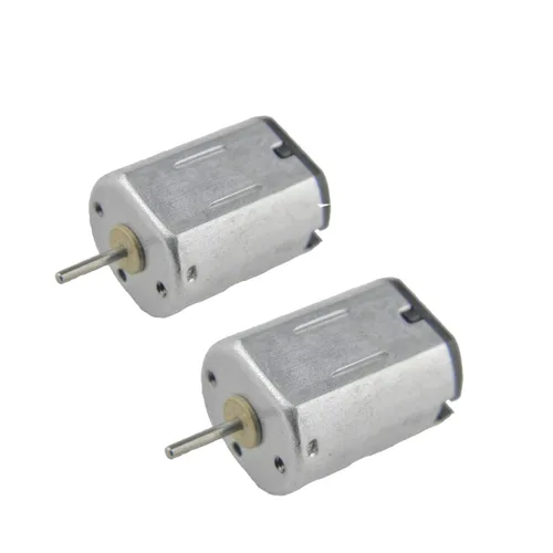 Vista 15 de CHANCS Pequeño 030 DC Motor DC Eje Largo 6V 17000RPM Micro Motor para DIY Coches Control Remoto 2PCS