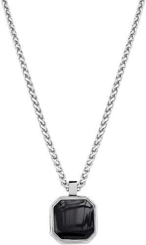 Vista 39 de Galis Collar para hombre, collar de cadena de plata de acero inoxidable de alta calidad para hombres, no se deslustra, cadenas para hombres