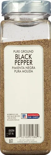 Vista 8 de McCormick Pimienta negra grande
