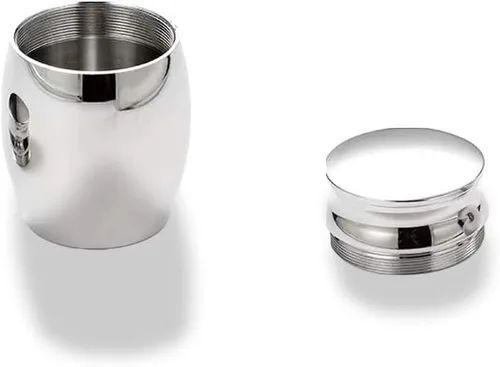 Vista 4 de Mini urnas para cenizas humanas - Pequeño tarro de cremación conmemorativo impermeable de acero inoxidable