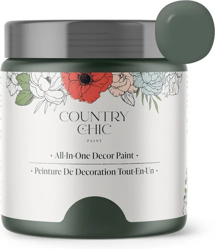 Vista 65 de Country Chic - Pintura a la tiza todo en uno para muebles y armarios, ecológica, acabado mate, con primer y sellador, para madera y metal, Alchemist