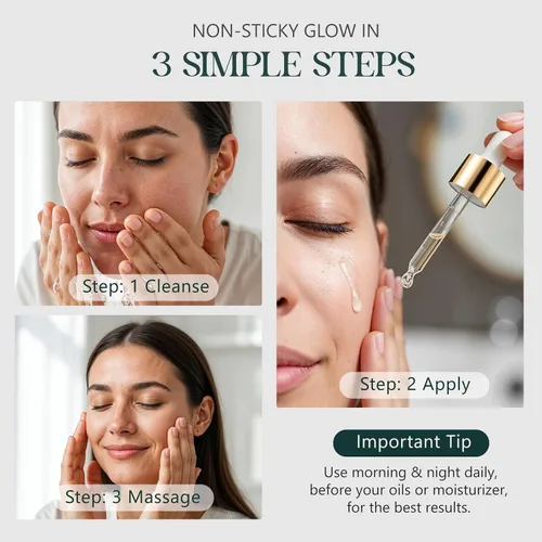 Vista 5 de Oré Lumière Suero facial refinador de poros – niacinamida, ácido salicílico, zinc PCA y ácido hialurónico – Limpia y aprieta los poros, controla