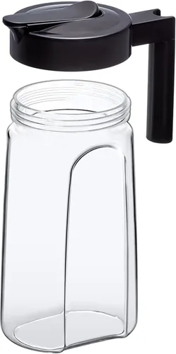 Vista 10 de Amazing Abby - Slim Mini - Jarra Tritan (48 oz), jarra de agua de plástico irrompible con tapa, sin BPA, resistente al calor, apta