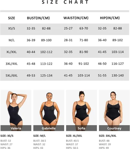 Vista 6 de FeelinGirl Shapewear Bodysuit Sculpting Tummy Control Body Shaper for Women Seamless Plus Size Butt Lifting Shaper
