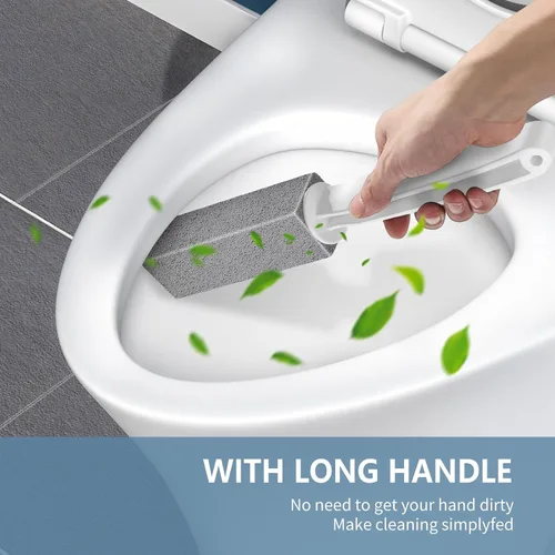 Vista 4 de Laiyeoy Limpiador de Inodoro Piedra Pómez - Removedor de Manchas de Agua Dura, Elimina Potentemente los Anillos del Inodoro, Óxido y Cal, Ideal