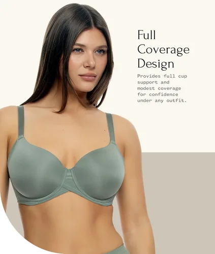 Vista 2 de Felina Maravilloso sujetador de camiseta suave lateral