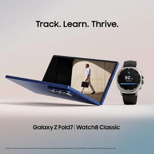 Vista 9 de Samsung Galaxy Watch 8 Classic (2025) - Reloj inteligente Bluetooth de 46 mm + tarjeta de regalo, diseño de cojín, bisel giratorio, botón rápido