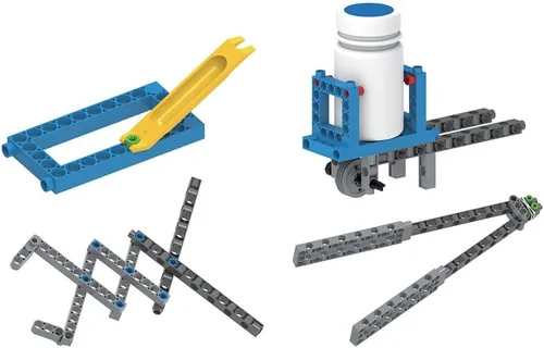 Vista 13 de Thames & Kosmos Kit de Experimentación Científica y Construcción de Modelos de Máquinas Simples, Introducción a la Física Mecánica, Construye 26
