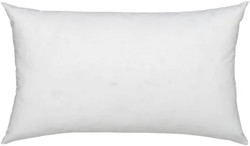 Vista 3 de Fennco Styles Relleno de almohada de fibra de poliéster 100%, blanco (cuadrado 10 x 10 pulgadas)