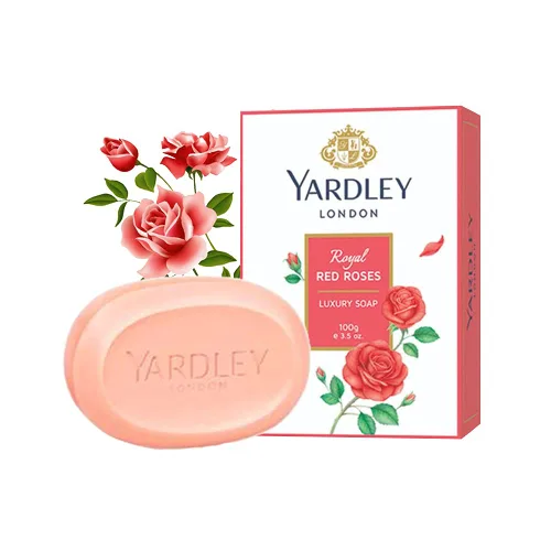 Vista 5 de Jabón Yardley, rosas rojas, 3.53 oz (paquete de 3)