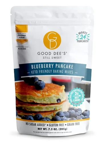 Vista 8 de Good Dee's mezcla de pancakes - libre de Gluten , libre de granos, hecho con harina de almendras