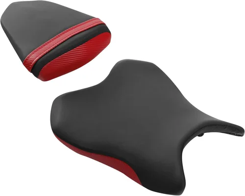 Vista 6 de Green-L - Juego de cojines para asiento de conductor y pasajero para Yamaha YZF-R6 2006-2007 Conjunto A