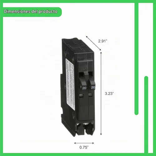Vista 3 de Square D by Schneider - Interruptor de circuito eléctrico