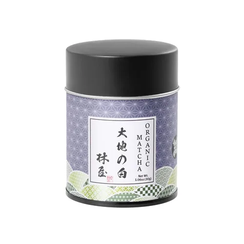 Vista 10 de HAYASHIYA Polvo de matcha – Asamidori – Kyoto Uji grado ceremonial, primera cosecha auténtico polvo de té verde matcha japonés (30 g / 1.06 oz)