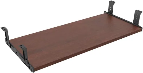 Vista 13 de FRMSAET Accesorios para Muebles Productos de Oficina Conjuntos de Hardware 20/24/30 pulgadas Bandeja para Teclado Soporte de Madera para Debajo