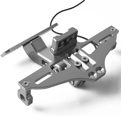 Vista 4 de Soporte universal para placa trasera de motocicleta, número ordenado, eliminador con luz para MT-01 MT-03 MT-07 MT-09 MT-10 S1000RR S1000R F800GS
