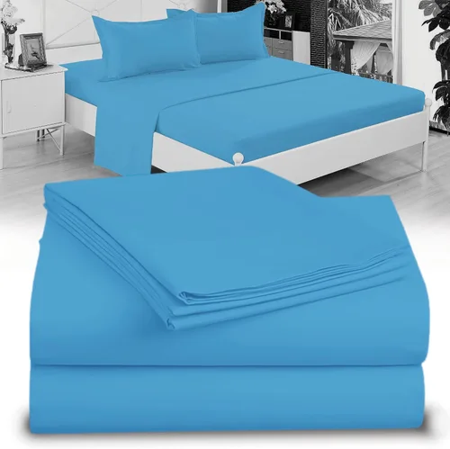 Vista 15 de Juego de Sábanas Twin - Sábanas de Cama Twin de Microfibra Ultra-Suave 1800 - Doble Cepillado - Bolsillos Profundos - Ajuste Fácil - Sin Arrugas Gris
