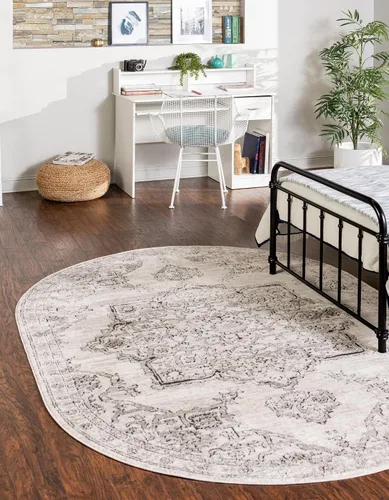 Vista 18 de Unique Loom Colección Nyla - Alfombra de área (rectangular 2 pies 0 pulgadas x 3 pies 0 pulgadas, multinegro)
