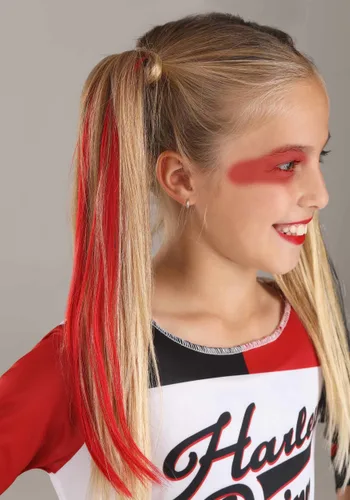 Vista 5 de Disfraz de Escuadrón Harley Quinn para Niña Multicolor
