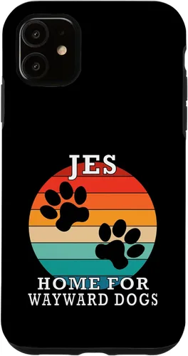 Vista 8 de JES Home for Wayward Dogs Family Name Case for iPhone 16