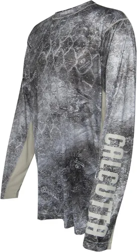 Vista 3 de Calcutta Camisa de manga larga para el rendimiento - Ropa cómoda para actividades al aire libre para la pesca Cloud Bank Camo