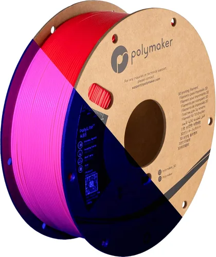 Vista 39 de Polymaker Filamento ABS Pro para impresora 3D de 0.069 pulgadas, color negro, ABS de grado de ingeniería de 2.2 lbs con alta resistencia al calor