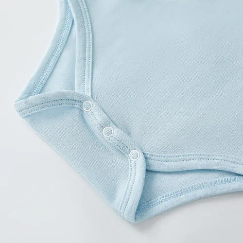 Vista 145 de pureborn Mameluco de algodón súper suave para bebés niños y niñas de 0 a 24 meses